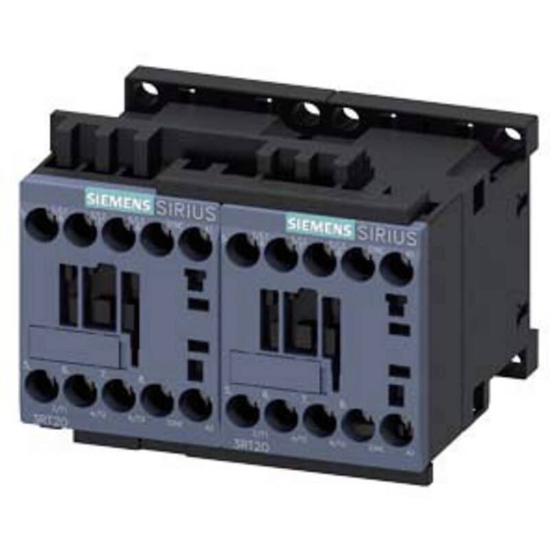 Siemens Wendeschützkombination 3RA2315-8XB30-1AP0 3-polig 690V 6.1A IP20 S00 1 - 4011209835542