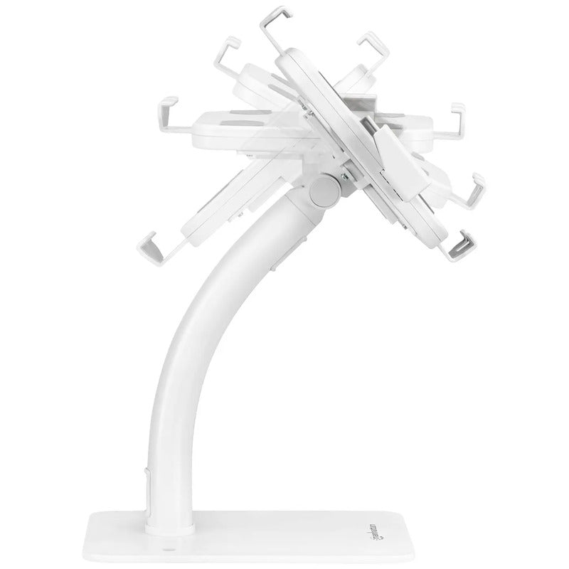Manhattan Tablet-Ständer abschließbar drehbar 20,1-27,9cm weiß 2,8kg für Retail - 0766623406352