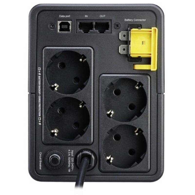APC USV Notstromversorgung Back UPS BX Stromversorgung 950 VA Schutz BX950MI-GR - 0731304410850