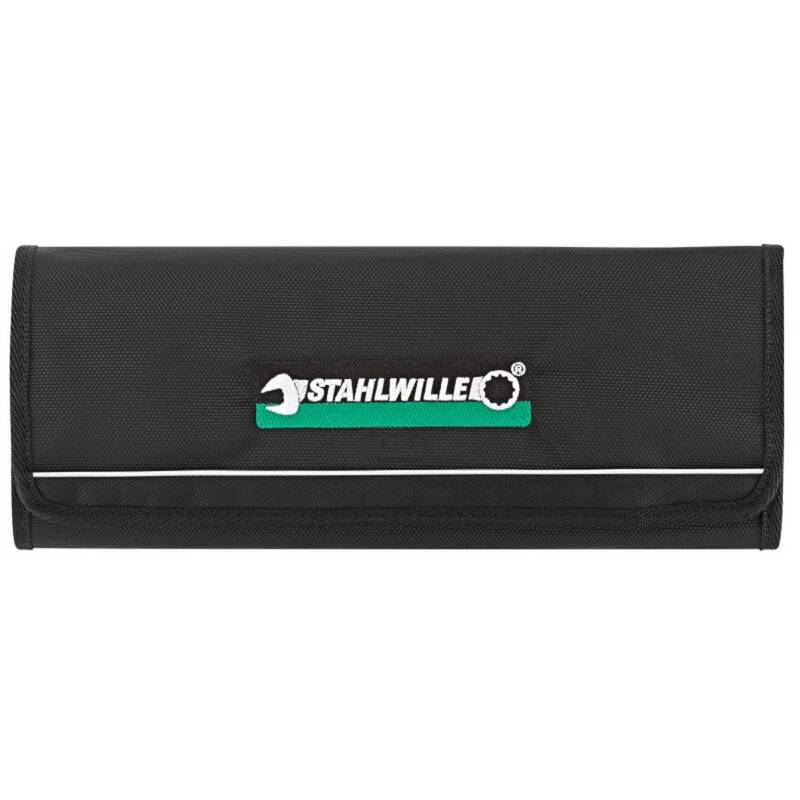 Stahlwille Rolltasche unbestückt Werkzeugtasche 18 Fächer Polyester 130x80mm - 4018754323470