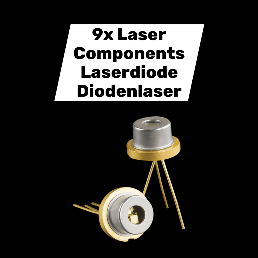Laser Components Laserdiode Diodenlaser Rot 650 Nm Modul 7 M W  9 Stück B-Ware - 2050005638980