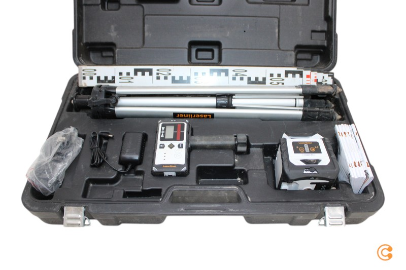 Laserliner Duraplane 360 Set 175cm Linienlaser Selbstnivellierend Nivelliergerät B-Ware - 4021563709328