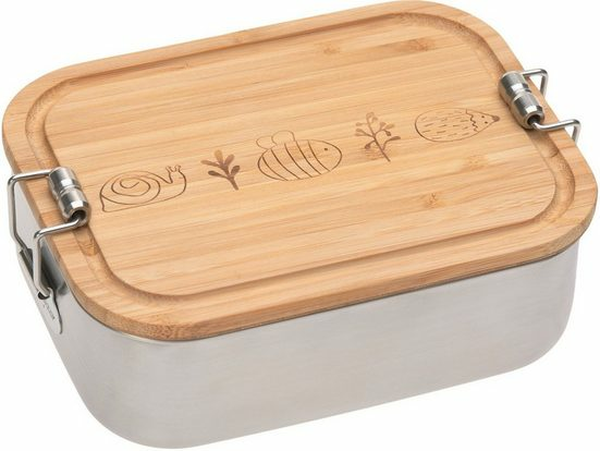 Lässig Lunchbox Brotbox Brotdose Garden Explorer Bambus Siehe Text/Fotos B-Ware - 4042183418179