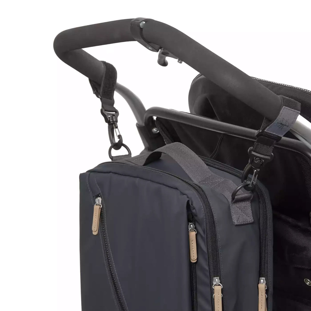 LÄSSIG Wickelrucksack Rucksack Backpack Laptopfach dunkelblau recycelt - 4042183420530