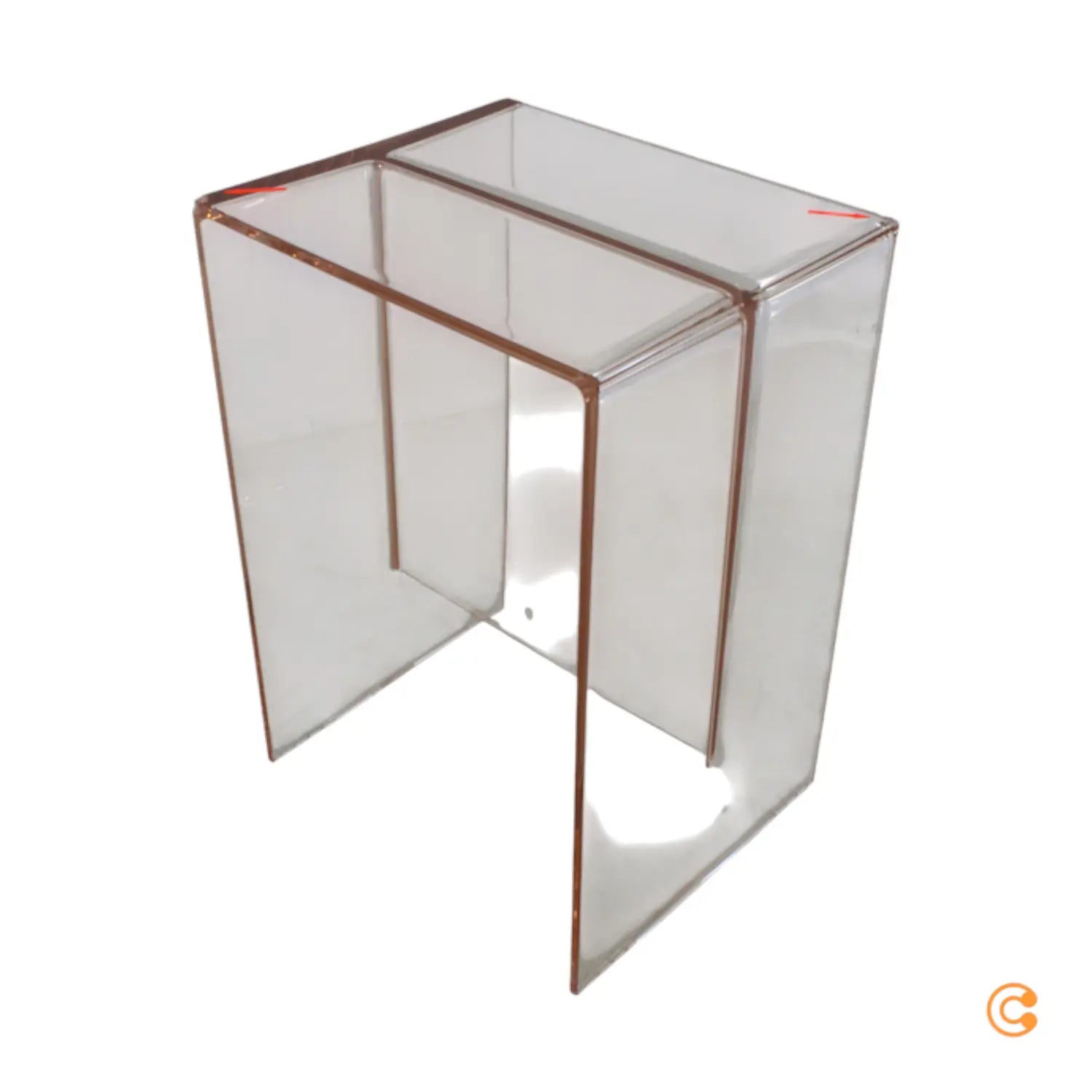 B-Ware Kartell Laufen Max Beam Hocker Beistelltisch Wohnzimmertisch Siehe Text/Foto - 8058967250619
