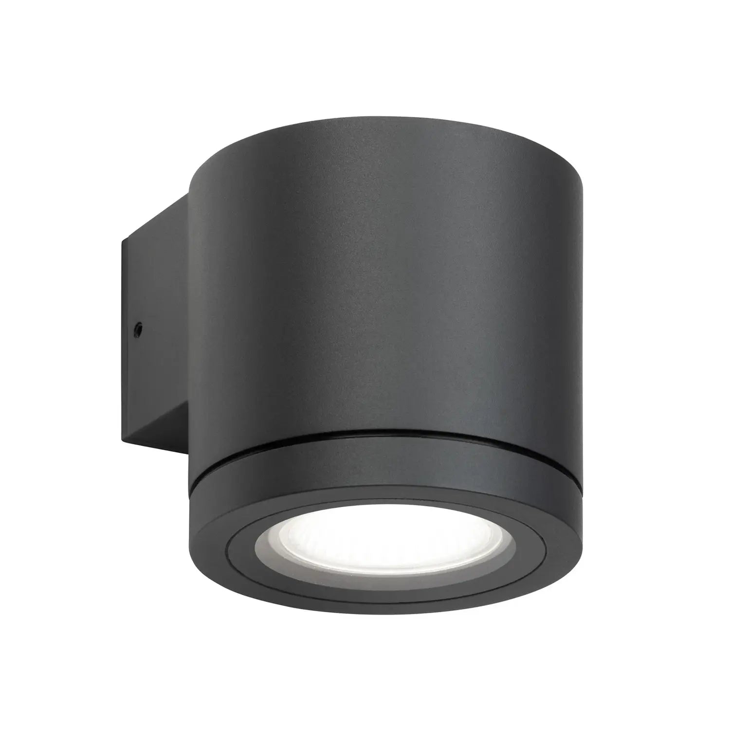 B-Ware Lcd Außenleuchte Wandlampe Aluminium Glas Graphit Leuchte Lampe Gu10 Fassung - 4260277682736