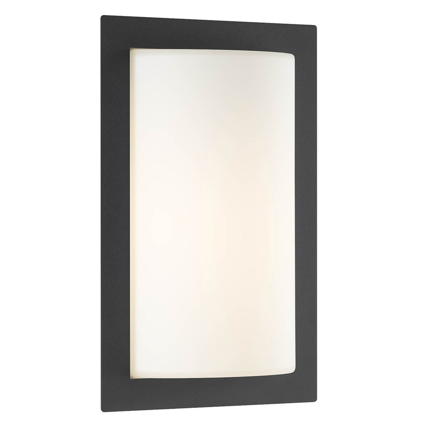 B-Ware Lcd Außenwandleuchte Wandlampe Bewegungsmelder Luis Graphit Dämmerungssensor - 8033239458467