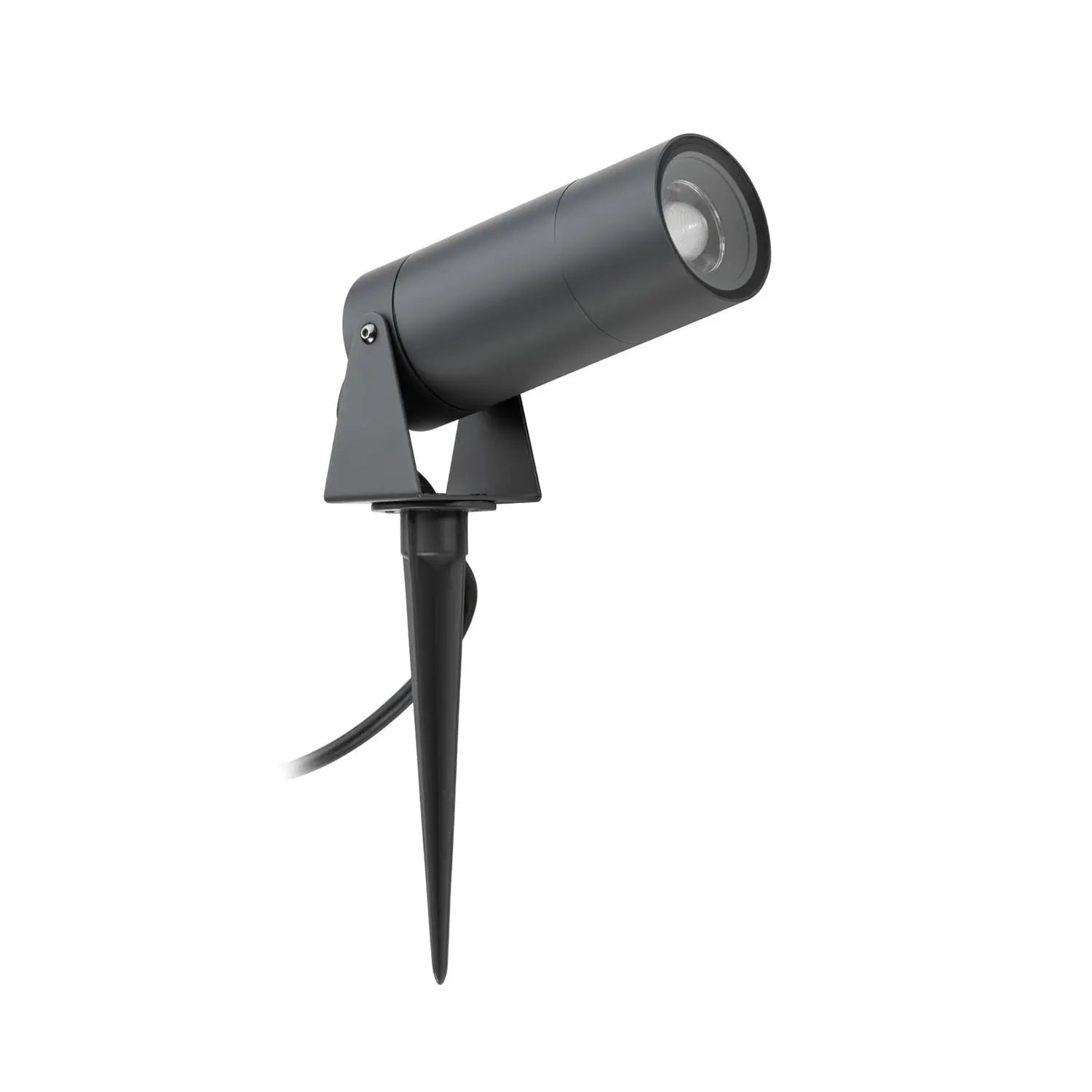 B-Ware Lcd Erdspießstrahler Gartenleuchte Led Außenstrahler Schwarz Aluminium Glas - 4260277682644