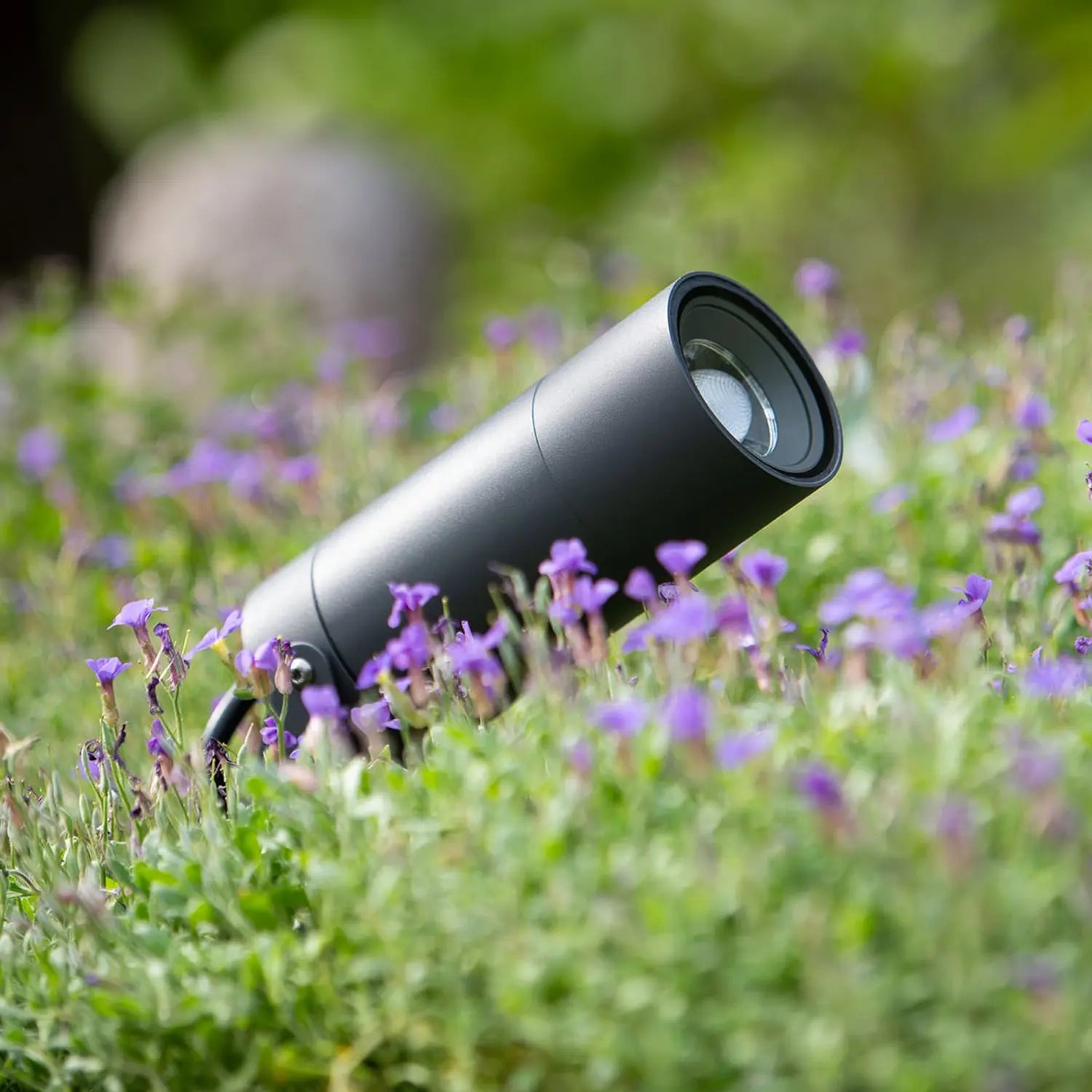 B-Ware Lcd Erdspießstrahler Gartenleuchte Led Außenstrahler Schwarz Aluminium Glas - 4260277682644