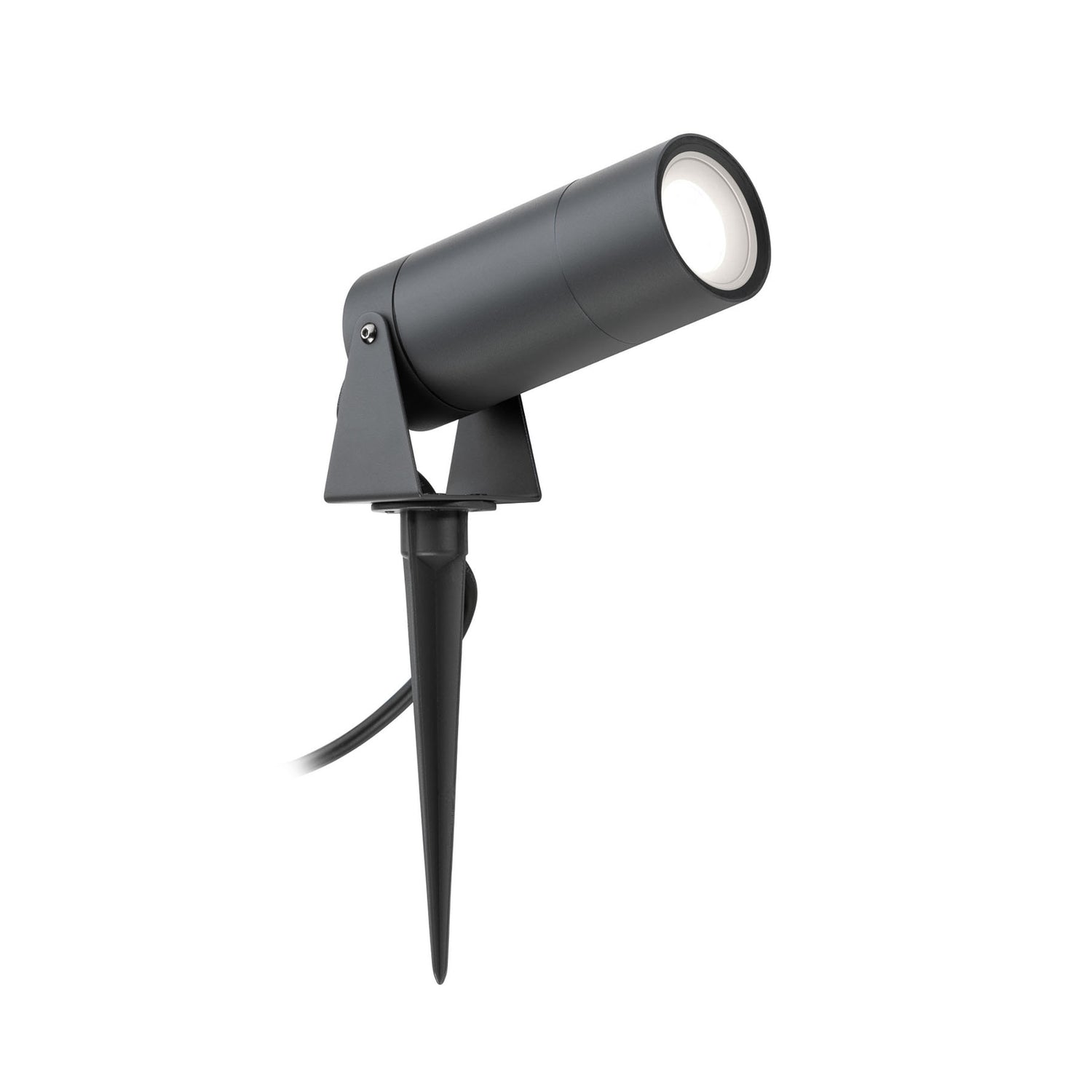 B-Ware Lcd Erdspießstrahler Gartenleuchte Led Außenstrahler Schwarz Aluminium Glas - 4260277682644