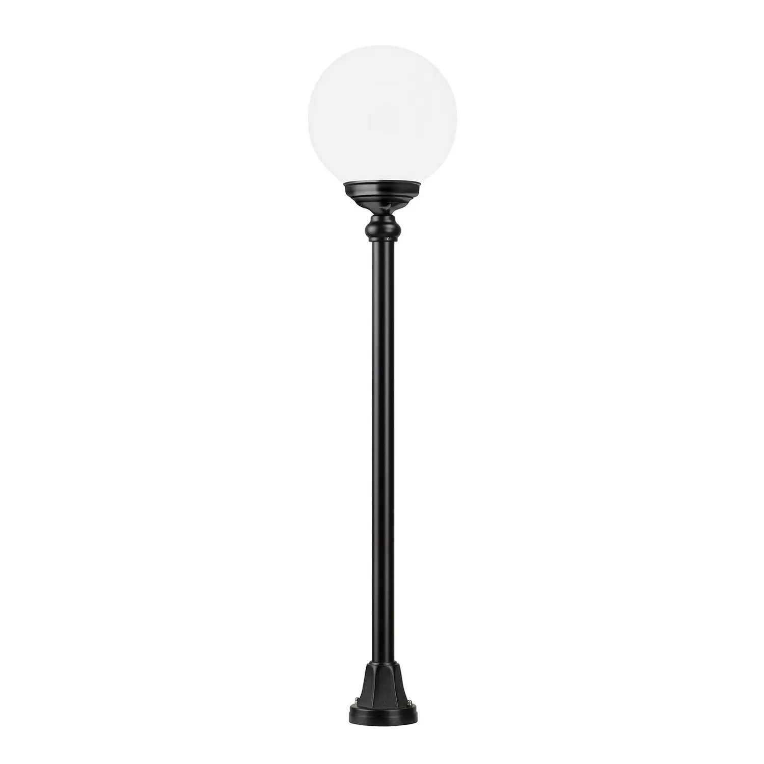 B-Ware Lcd Wegeleuchte Lampe Kugelschirm Schwarz Weiß Wegbeleuchtung Outdoor 104 Cm - 8033239031530