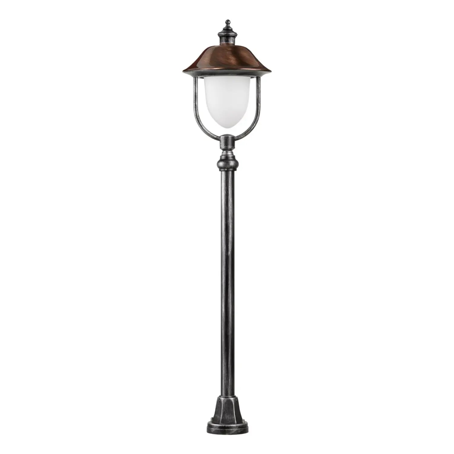 B-Ware Lcd Wegeleuchte Gartenleuchte Peggy Kupfer Schwarz Silber Aluminium Kupfer - 8033239350914