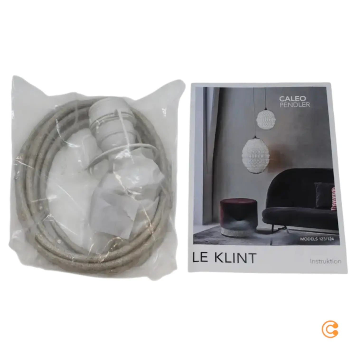B-Ware Le Klint Hängeleuchte Pendelleuchte Caleo Lampe Papier Weiß ø 24 Cm Unbedruckt - 5703387123021