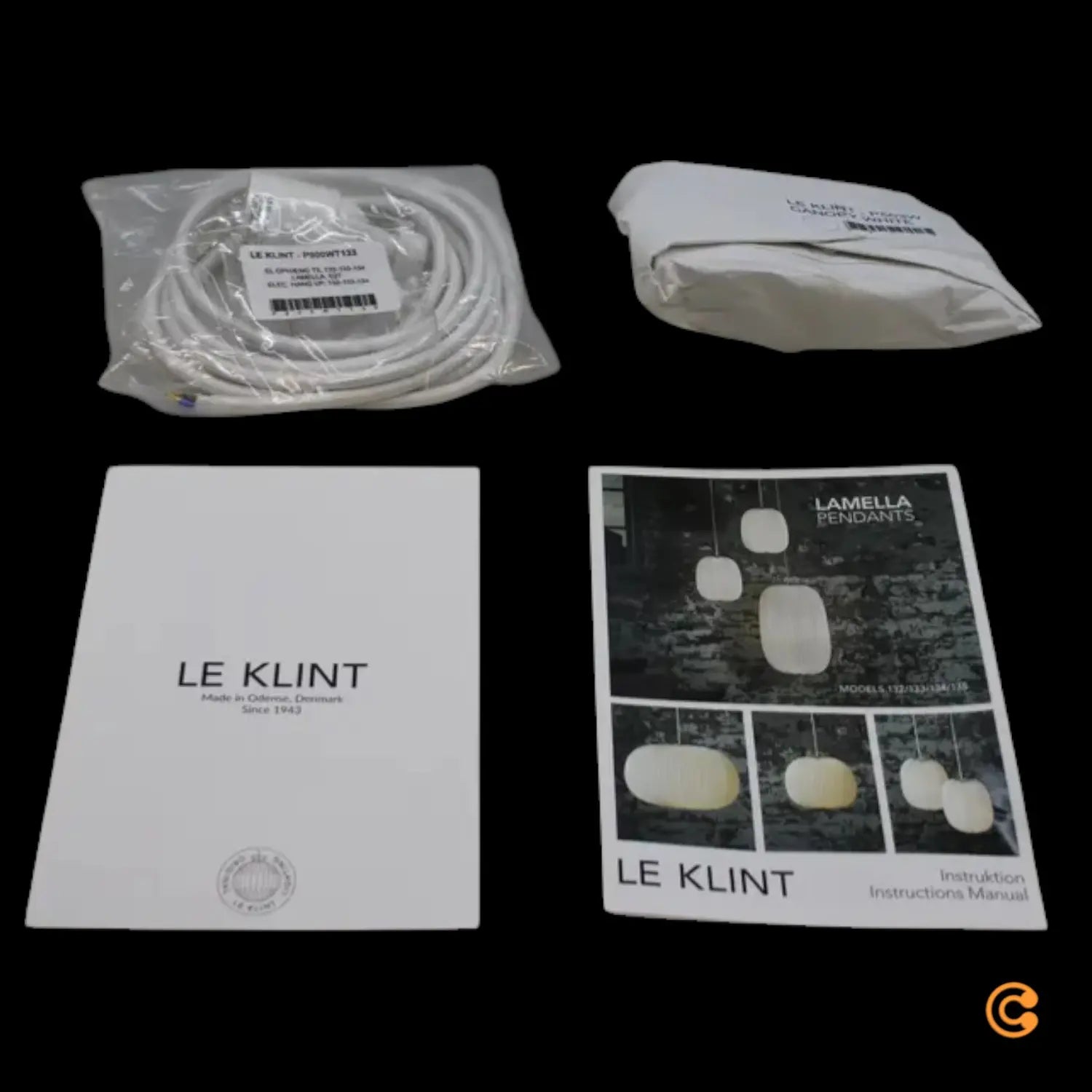 C-Ware Le Klint Pendelleuchte Hängelampe Lamella 3 Esstischlampe Gold Siehe Text/Foto - 5703387913417
