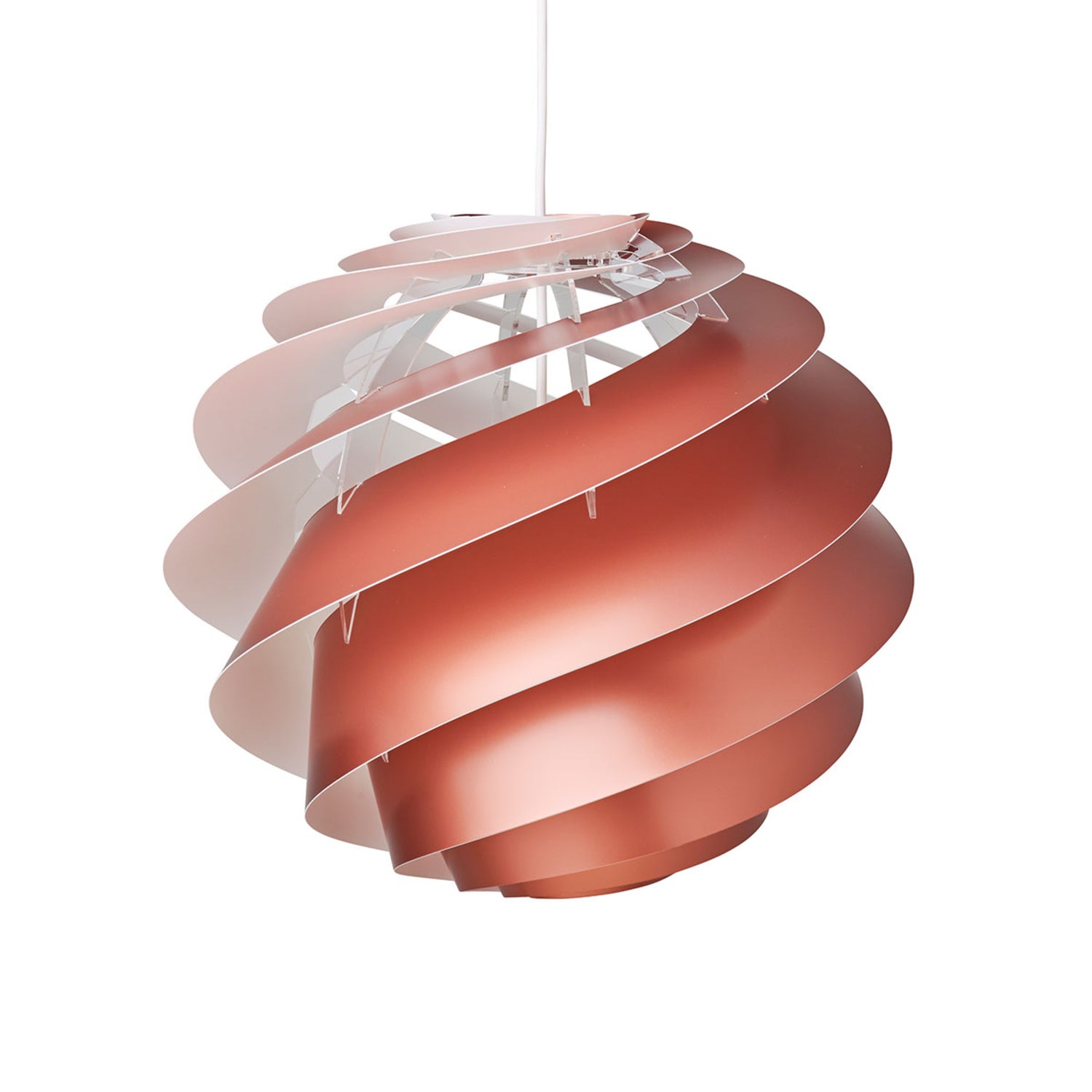 B-Ware Le Klint Pendelleuchte Hängelampe Swirl 3 Medium Kupfer ø40cm Designerlampe - 5703387131354
