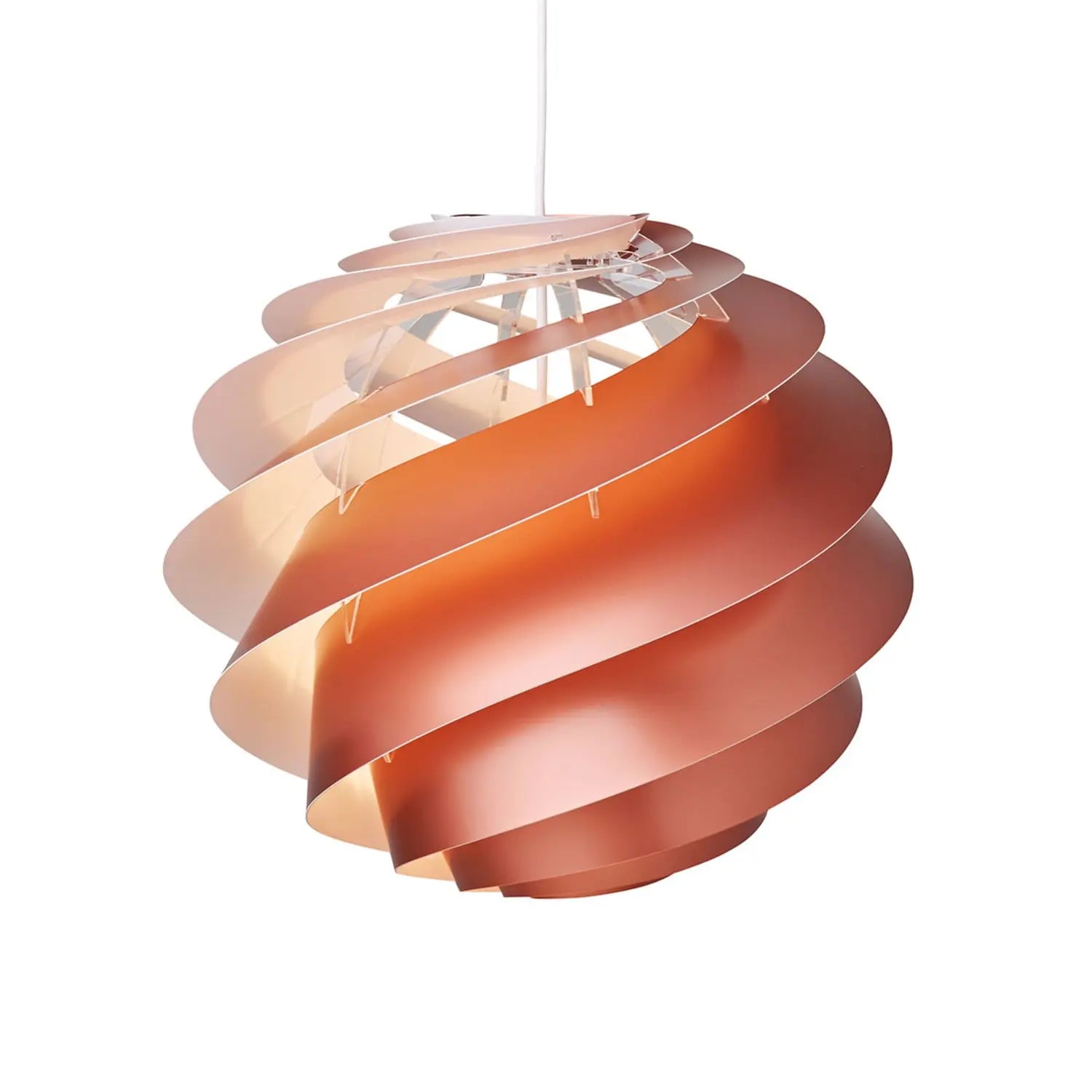 B-Ware Le Klint Pendelleuchte Hängelampe Swirl 3 Medium Kupfer ø40cm Designerlampe - 5703387131354