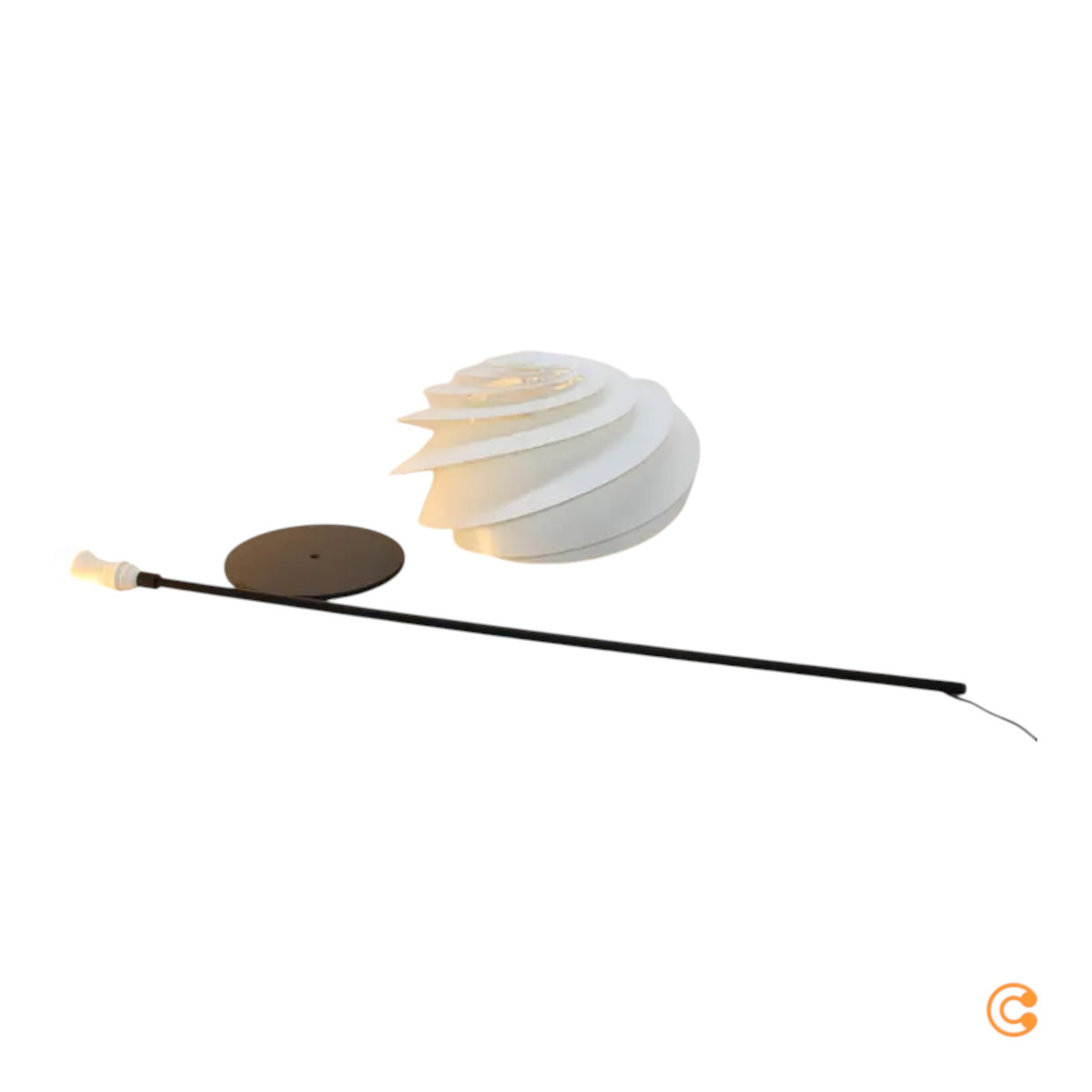Le Klint Swirl Stehleuchte Lampe Leuchte Wohnzimmerleuchte SIEHE TEXT/FOTO - 426808