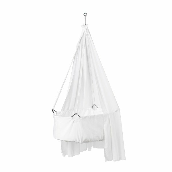 Leander Himmel Für Leander Classic Wiege Wiegenhimmel Baumwoll Betthimmel Weiß B-Ware - 5707770000432