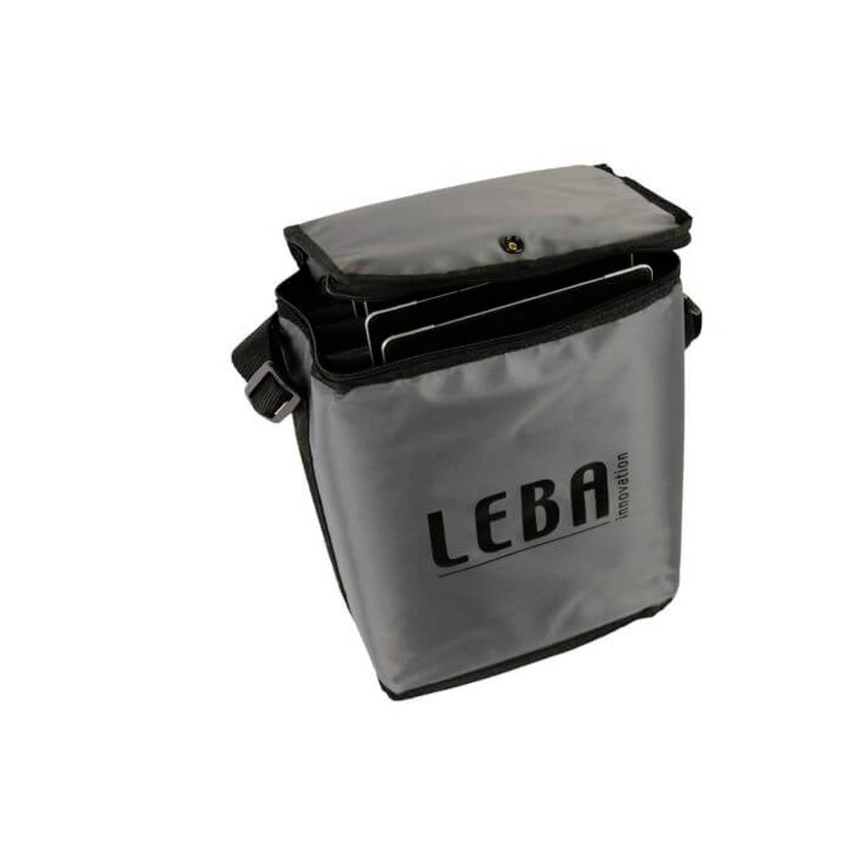 LEBA Tablet Tasche Hülle NoteBag grau Universal bis 5 Tablets iPad Schultergurt - 5704454005868