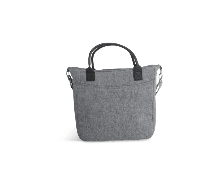 Leclercbaby Wickeltasche Baby Tasche Grau Melange Kinderwagen Tasche Organizer - 7423628389310
