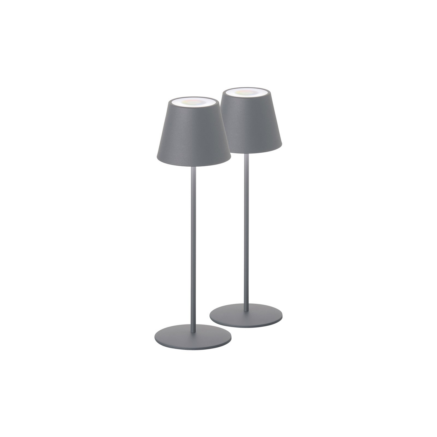 B-Ware Fh Lighting 2er Cosenza Led Akku Tischlampe Tischleuchte Lampe Leuchte Licht - 4052231503429