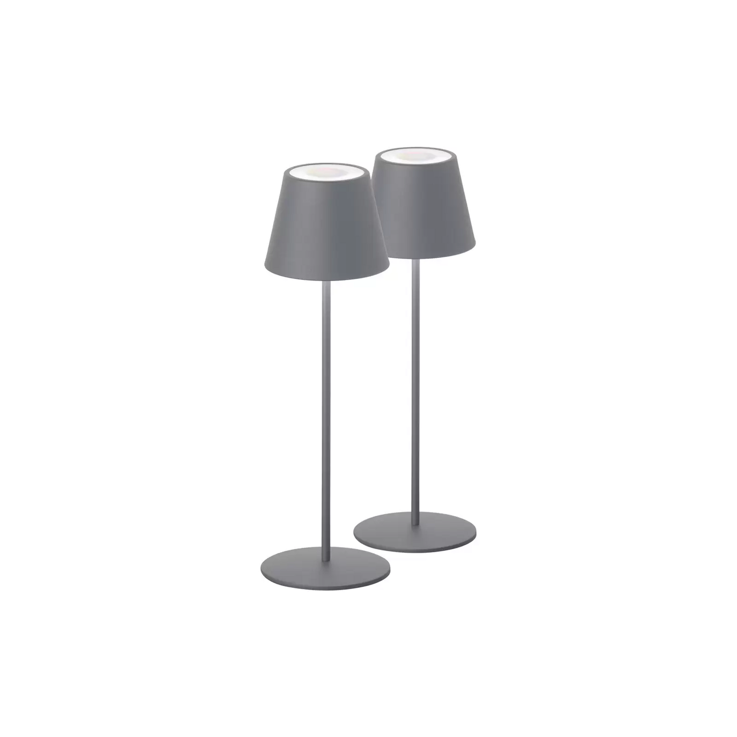 B-Ware Fh Lighting 2er Cosenza Led Akku Tischlampe Tischleuchte Lampe Leuchte Licht - 4052231503429