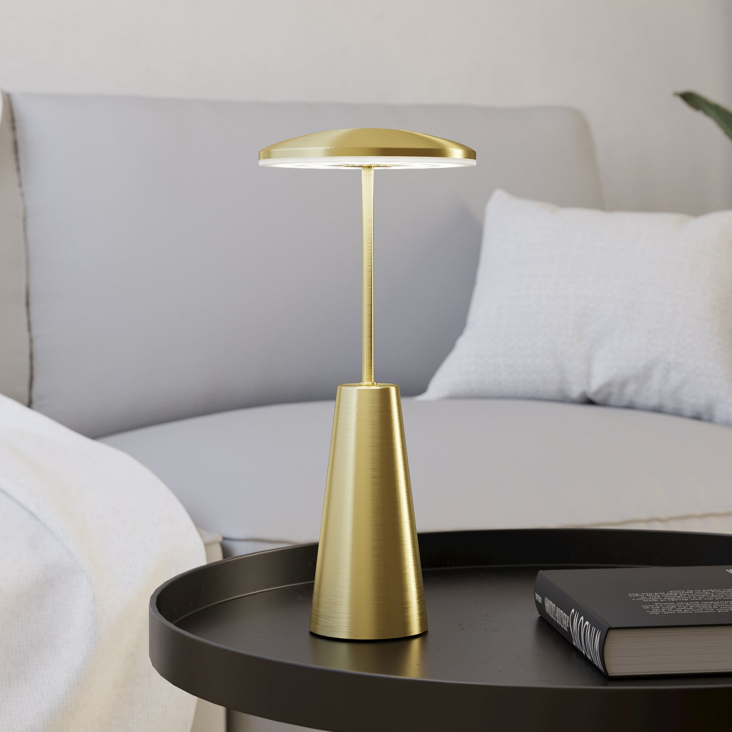 B-Ware Leuchte Lampe Eglo Akkuleuchte Tischleuchte Piccola Messing Usb Höhe 28cm Ip54 - 9008606277780
