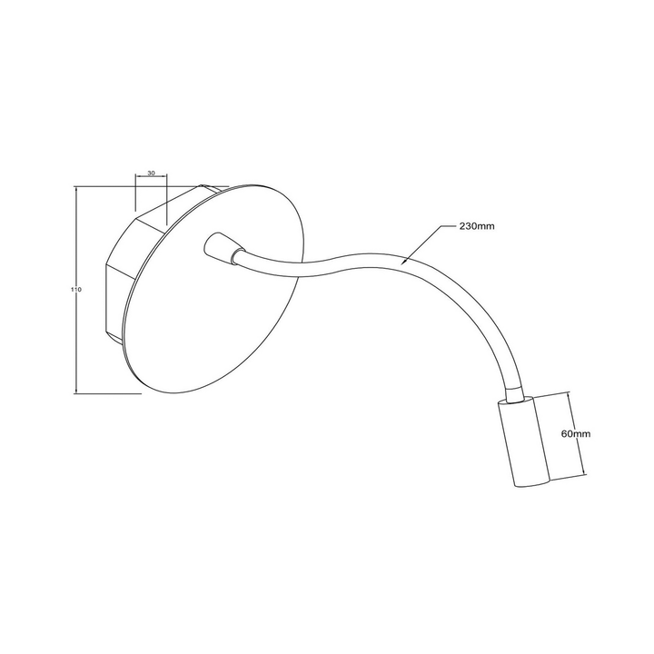 Lucide Led Akkuwandspot Jolijn Gold Matt Flexarm ø 11 Cm Magnet Wandlampe Lampe B-Ware - 5411212771377