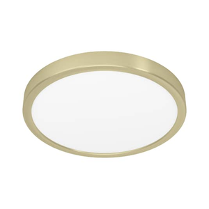 B-Ware Eglo Led Anbaupanel Fueva Deckenlampe Deckenlampe 5 Ip20 830 Messing ø28,5cm