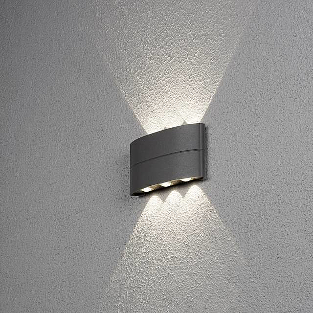 B-Ware Konstsmide Chieri 7853 370 Led Außenwandleuchte Eek: Led (A++   E) 6 W Warm Weiß - 7318307853377