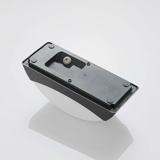 B-Ware Lindby Alexey Außen Wandleuchte Außenwandleuchte Wandleuchte Leuchte Led Dunkelgr - 4251096561104