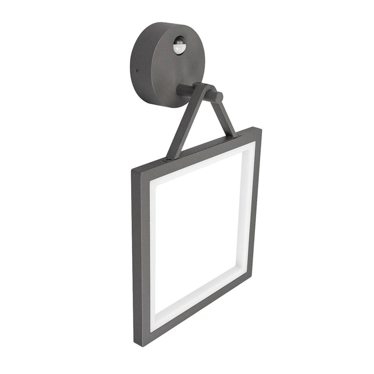 Lucande Außenleuchte Wandleuchte LED Bewegungsmelder Mirco grafitgrau weiß348 - 4251096548594