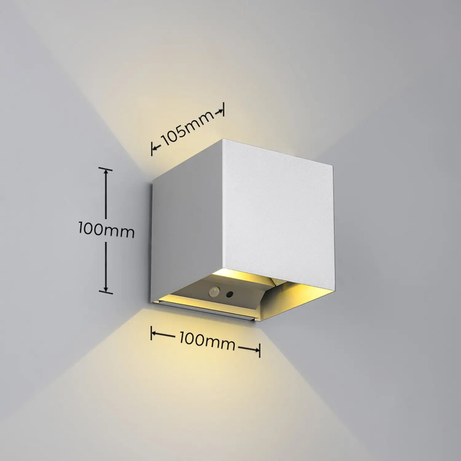 B-Ware Reality Leuchten  Led Außenwandlampe Talent Wandlampe Außenleuchte Titanfarben  - 4017807604344