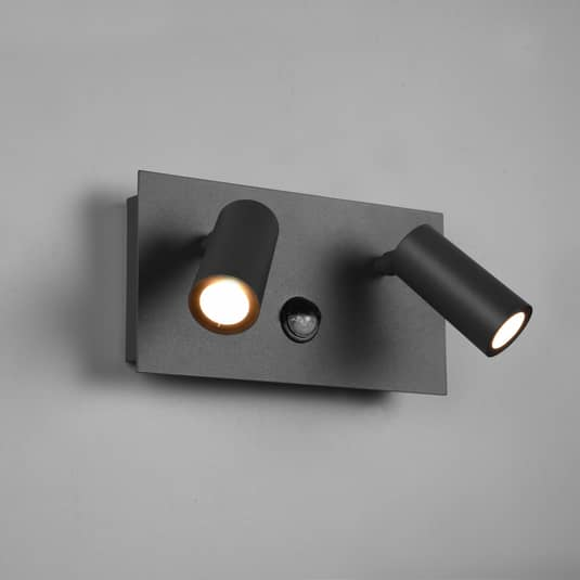 B-Ware Trio Lighting Led Außen Wandleuchte Tunga Lampe Leuchte Zweiflammig Anthrazit 3 W - 4017807491371