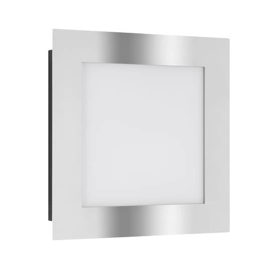 B-Ware Lcd Außenwandleuchte Aussenlampe Led Bewegungsmelder Edelstahl Gebürstet Weiß Sc - 4260277680879