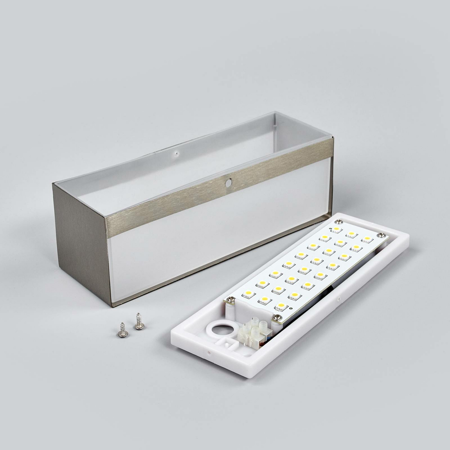 B-Ware Lindby Led Außenwandleuchte Alicja Wandleuchte Außenlampe Lampe 4,8 W Edelstahl - 4251096517538