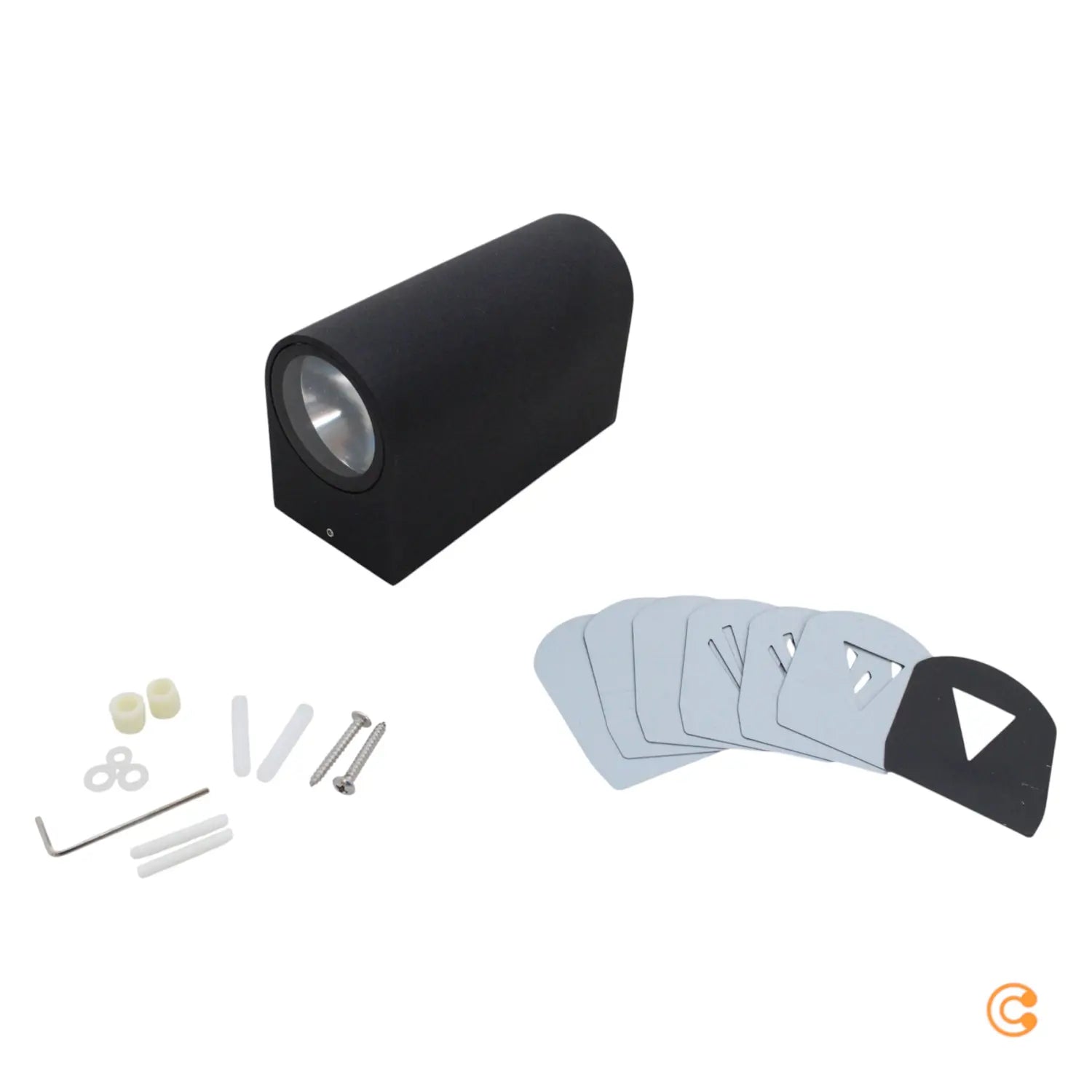 B-Ware Nordlux Außenleuchte Wandleuchte Led Lampe Schwarz Außenlampe Glas Aluminium - 5701581401389