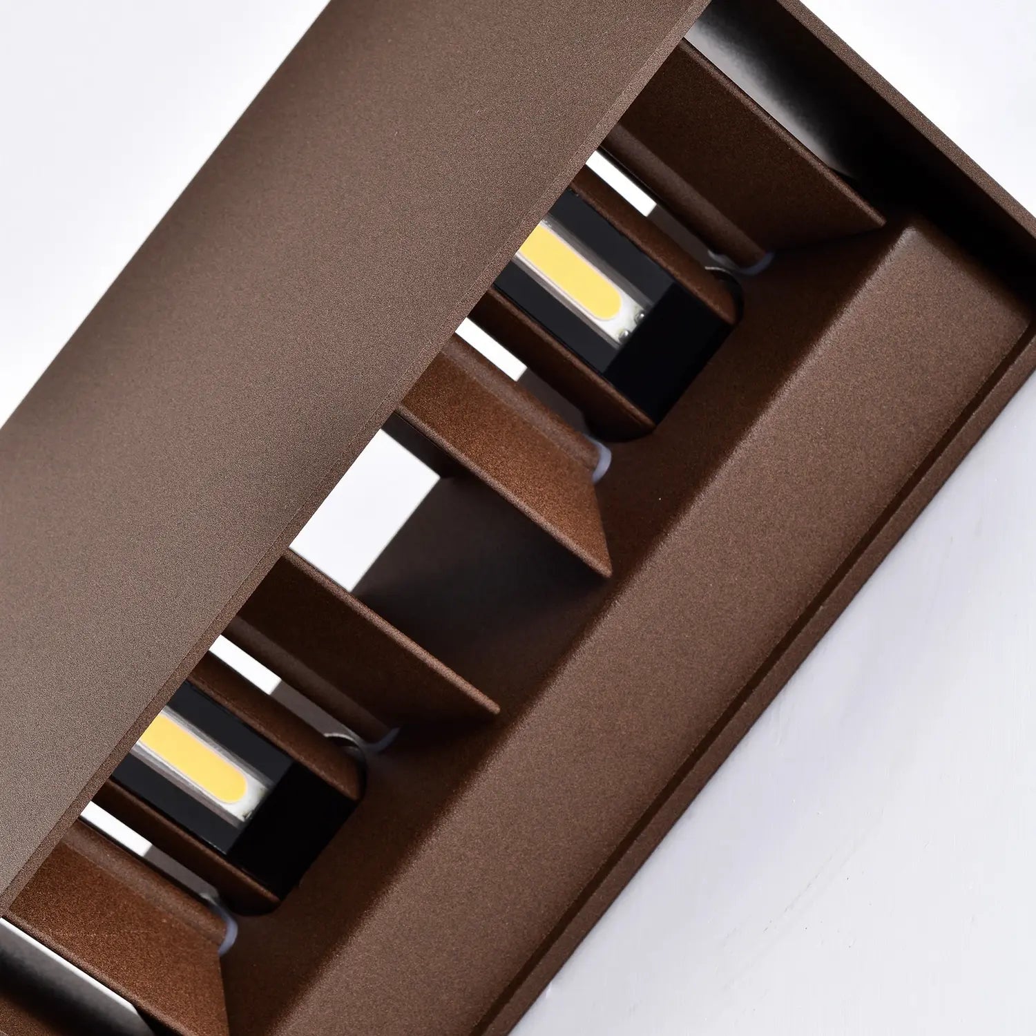 B-Ware Mantra Iluminación Led Außenwandleuchte Davos Led Lampe Double Rost Dimmbar - 8435153286087