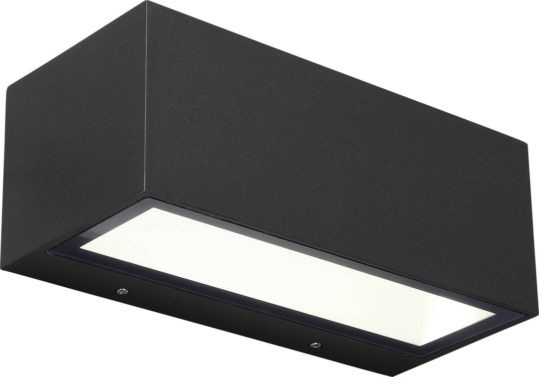 Lutec Gemini 6939412011639 Led Außenwandleuchte 20 W Schwarz Lampe Leuchte Licht B-Ware