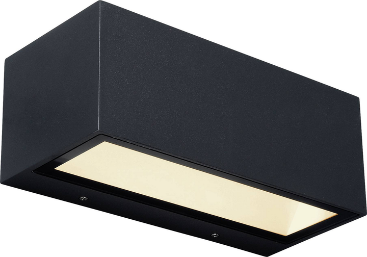 Lutec Gemini 6939412011639 Led Außenwandleuchte 20 W Schwarz Lampe Leuchte Licht B-Ware