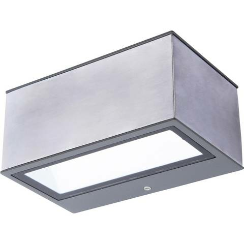 Lutec Gemini St1891 Led Außenwandleuchte Modern Wandlampe Wandleuchte Edelstahl B-Ware