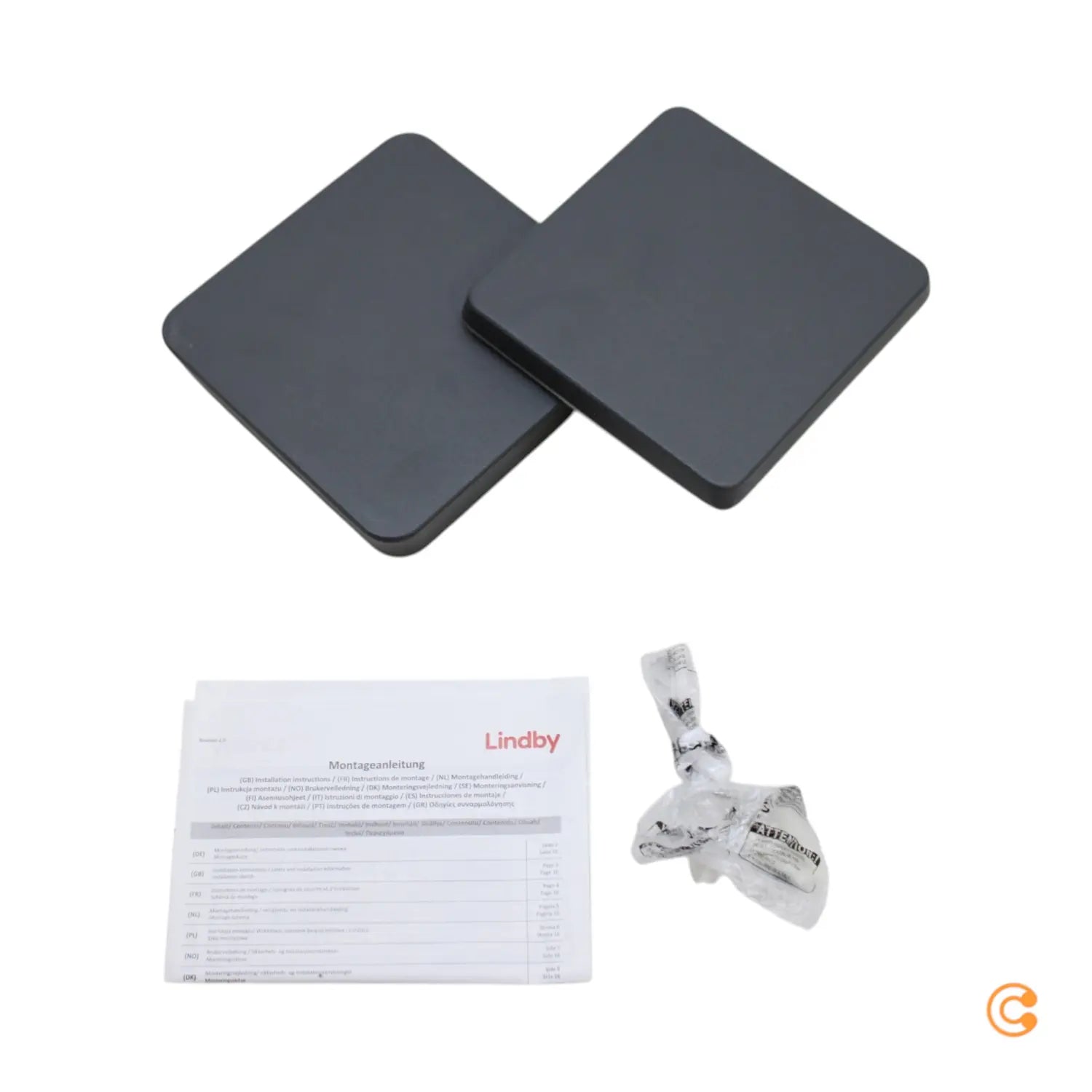 B-Ware Lindby Außenwandleuchte Wandlampe Kyani Led Anthrazit Dunkelgrau Warmweiß Ip54 - 4251096554526