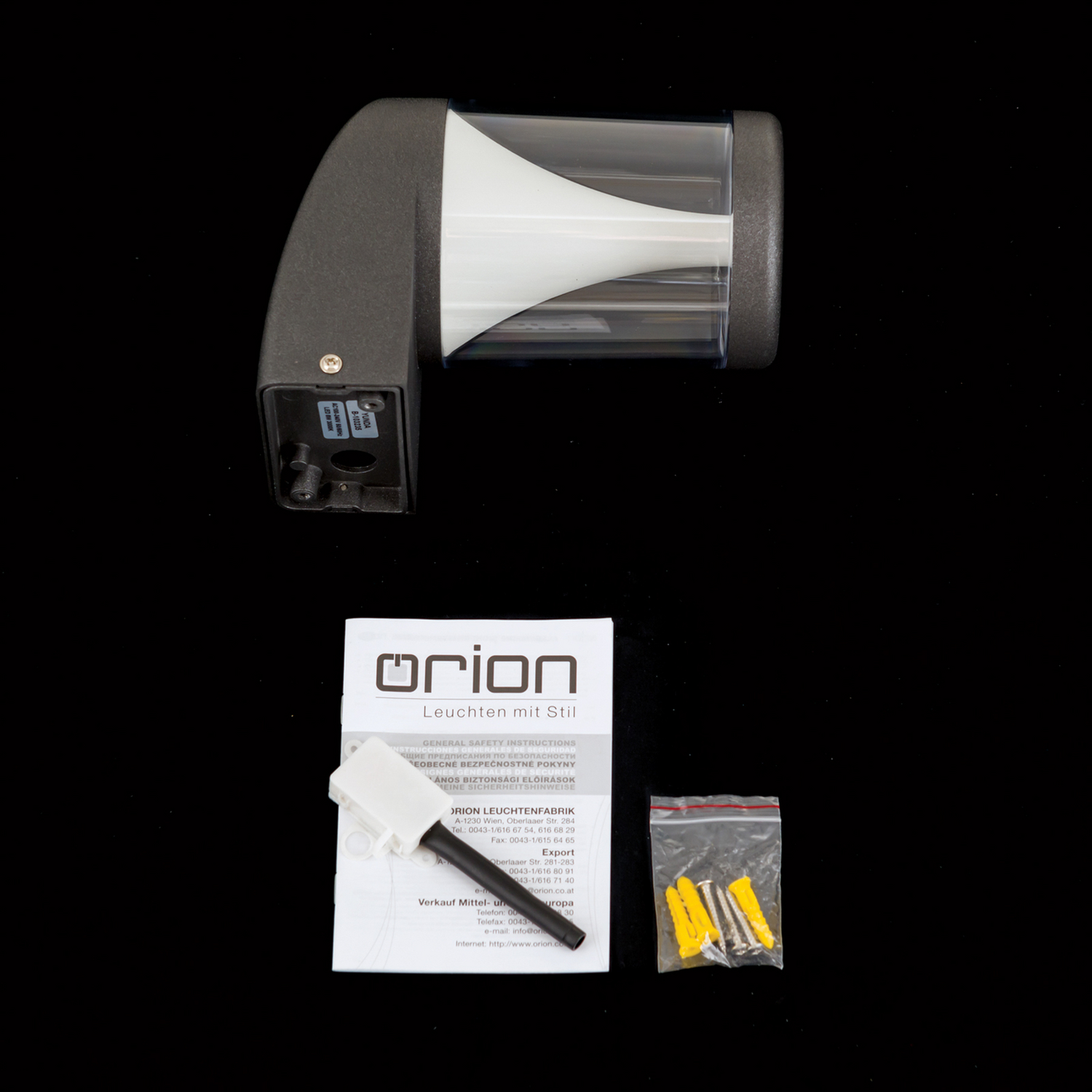Orion Led Außenwandleuchte Leuchte Midnight Außenlampe Anti Uv Diffusor B-Ware - 9003090275755