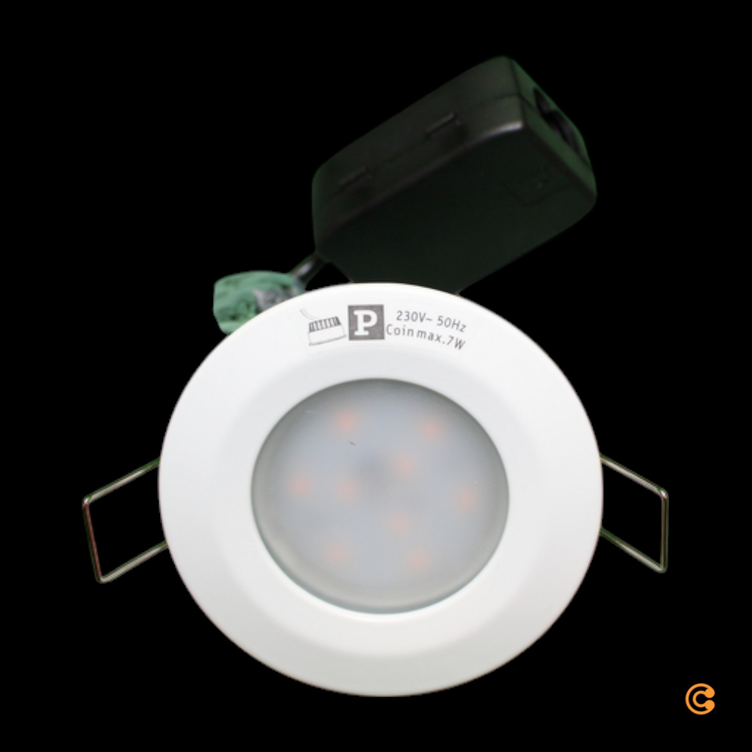 Paulmann Nova Coin Led Spot Deckenlampe Deckenleuchte Lampe 3er Set Dimmbar Weiß B-Ware - 4000870934968