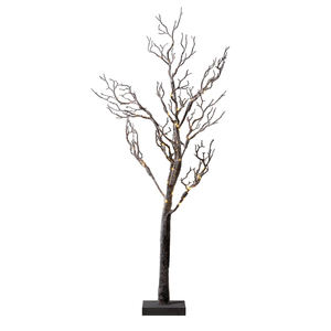 B-Ware Sirius Led Baum Tora Tree Braun Weiß Beschneit Stehlampe Stehleuchte Lampe Spot