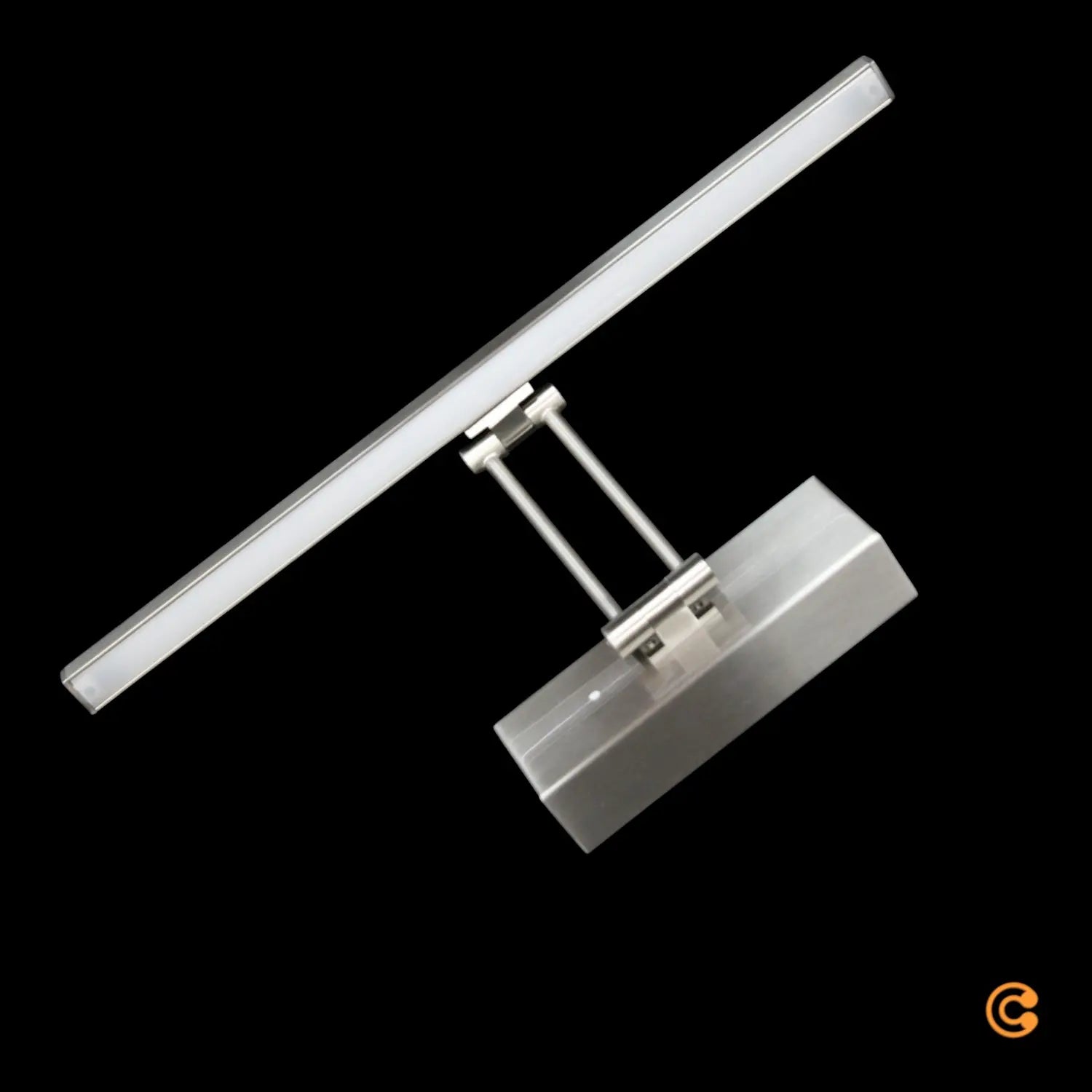 B-Ware Lampenwelt Led Bilderleuchte Emilias Nickel Matt 35 Cm Bilderlampe Wandleuchte - 9644080