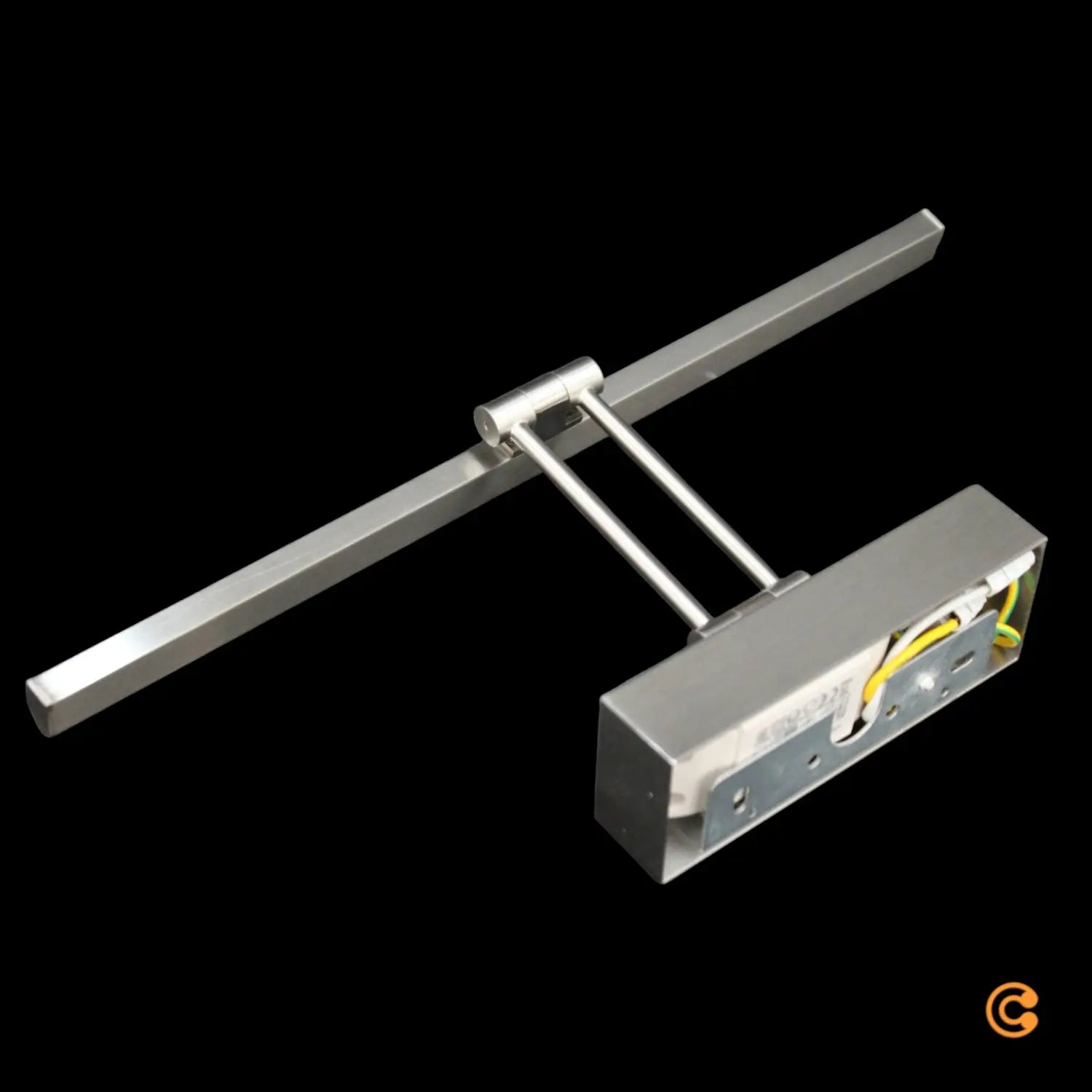 B-Ware Lampenwelt Led Bilderleuchte Emilias Nickel Matt 35 Cm Bilderlampe Wandleuchte - 9644080