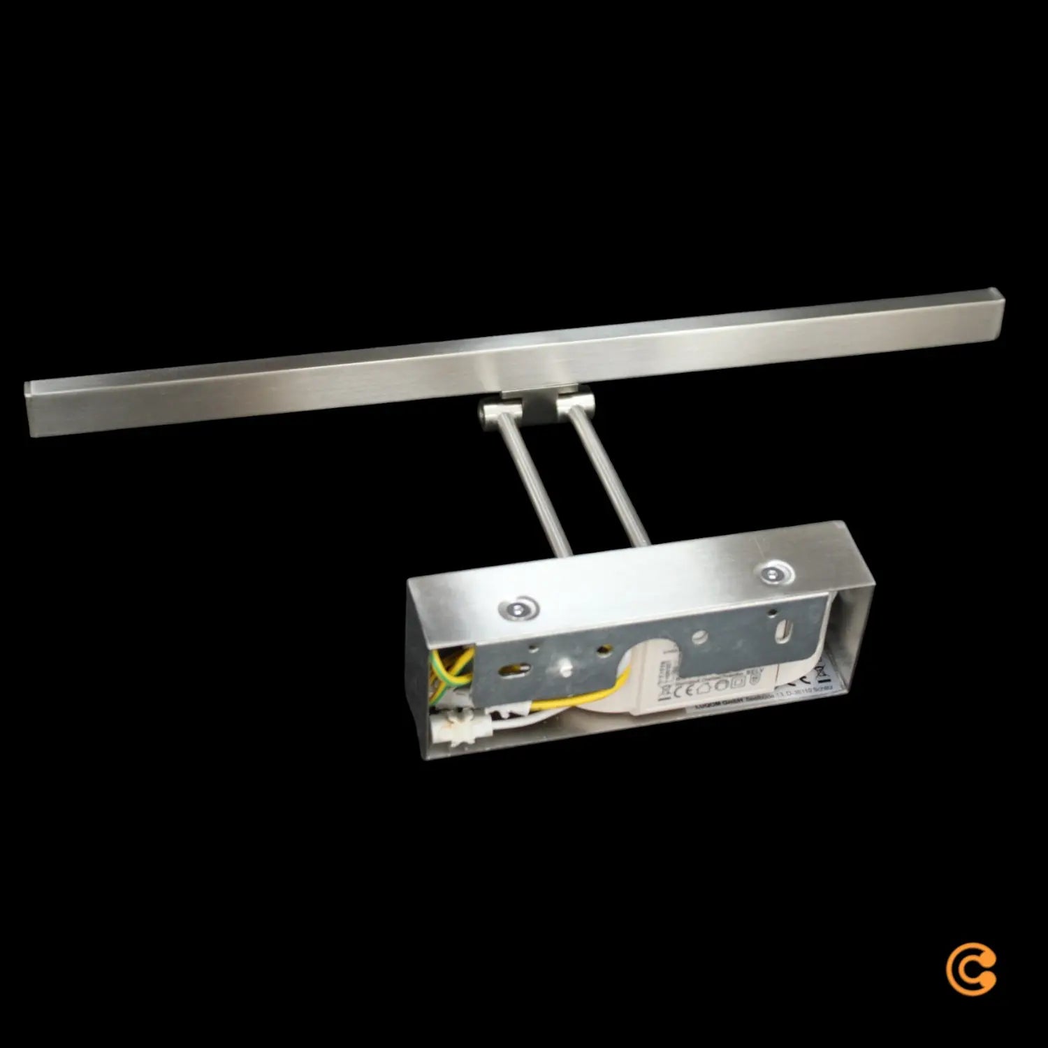 B-Ware Lampenwelt Led Bilderleuchte Emilias Nickel Matt 35 Cm Bilderlampe Wandleuchte - 9644080