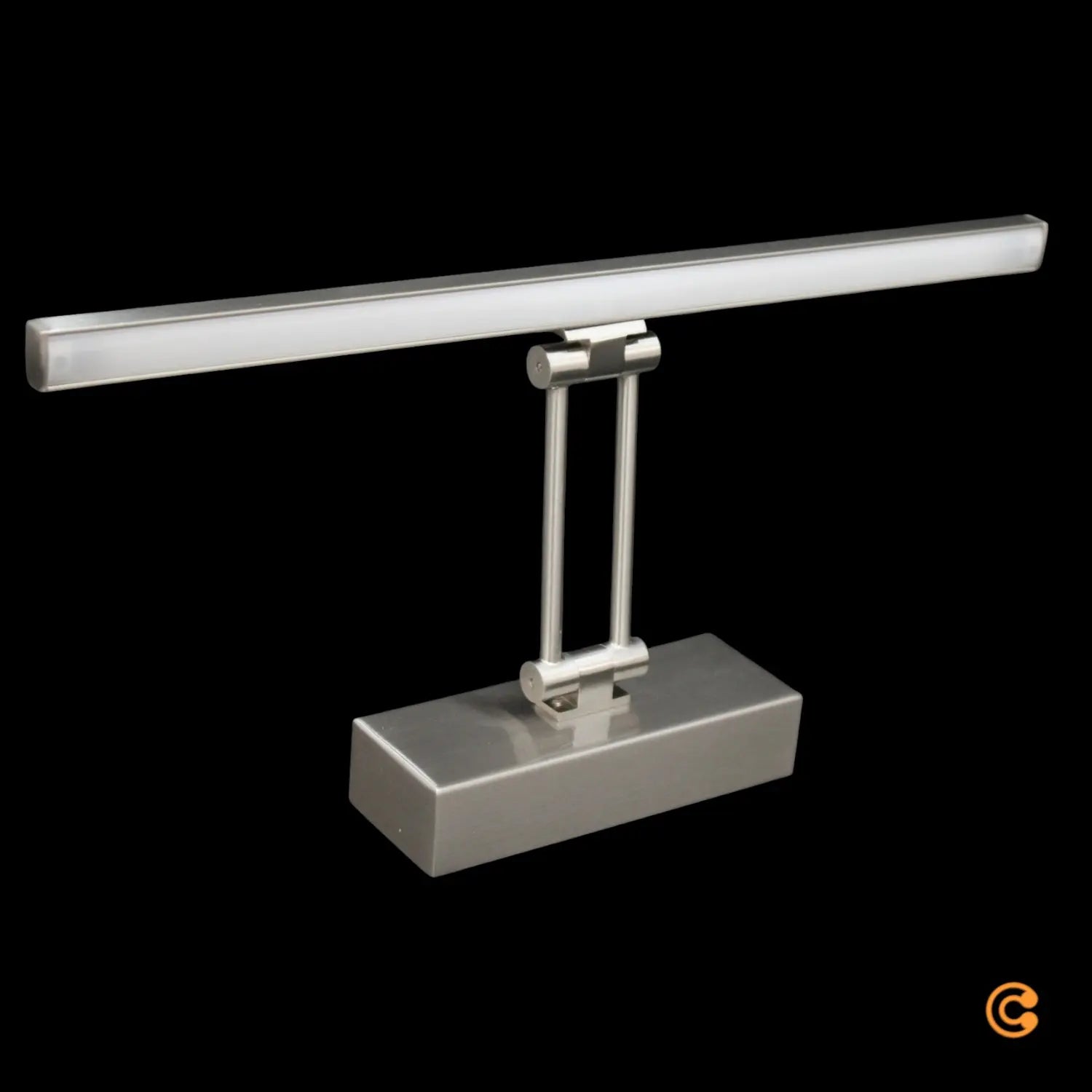 B-Ware Lampenwelt Led Bilderleuchte Emilias Nickel Matt 35 Cm Bilderlampe Wandleuchte - 9644080
