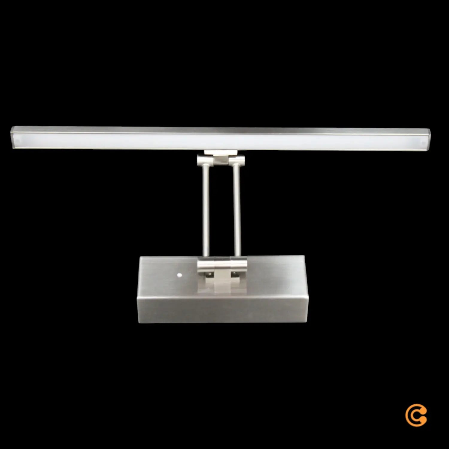 B-Ware Lampenwelt Led Bilderleuchte Emilias Nickel Matt 35 Cm Bilderlampe Wandleuchte - 9644080
